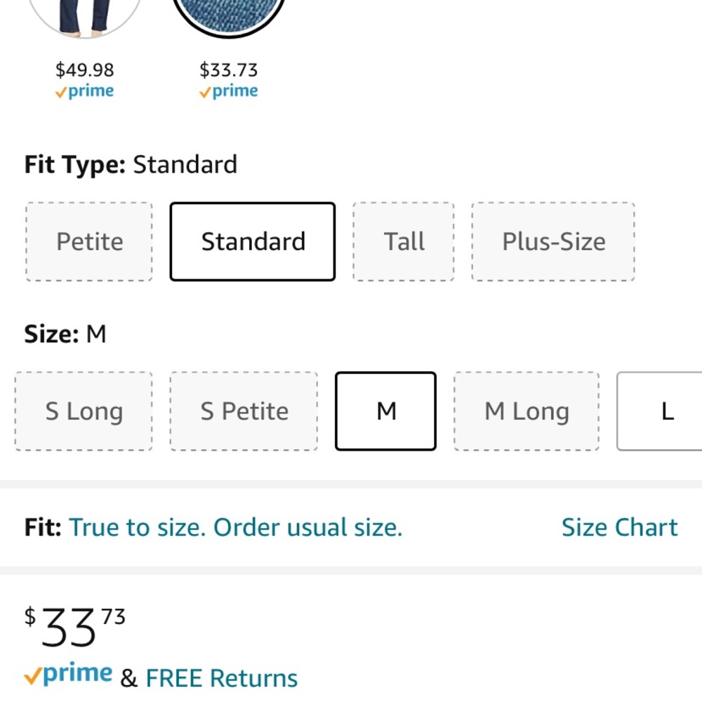 Maternity jeans.